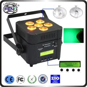 RGBWA Wireless DMX Battery Powered LED PAR Light