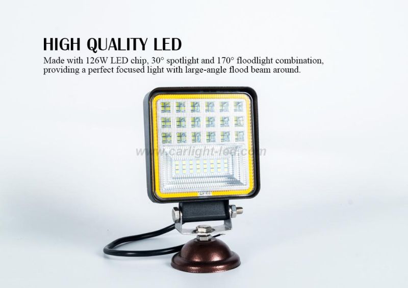LED Work Lamp with Amber DRL