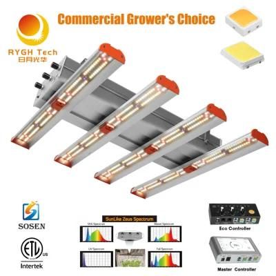 Shenzhen 2021 Indoor UV IR Red Full Spectrum Samsung Lm281b Lm301b LED Grow Light Bar for Plants Indoor 250W