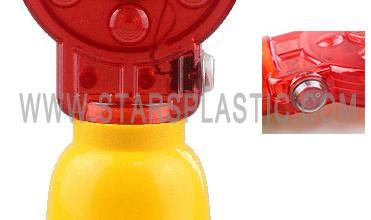 Solar LED Traffic Warning Light with Clamp for Korea Market