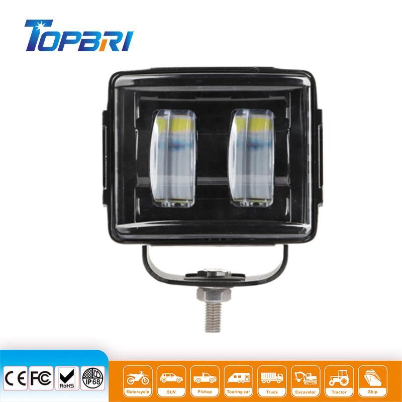 Mini 24V Square 30W LED Car Work Working Lamp for Auto
