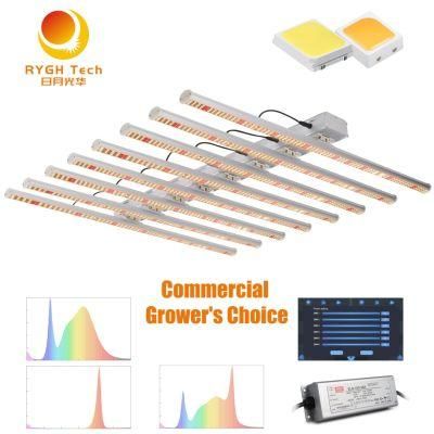 1 or 2 Channel Dimmable Full Spectrum Greenhouse Plants Hydroponics LED 600W Grow Light