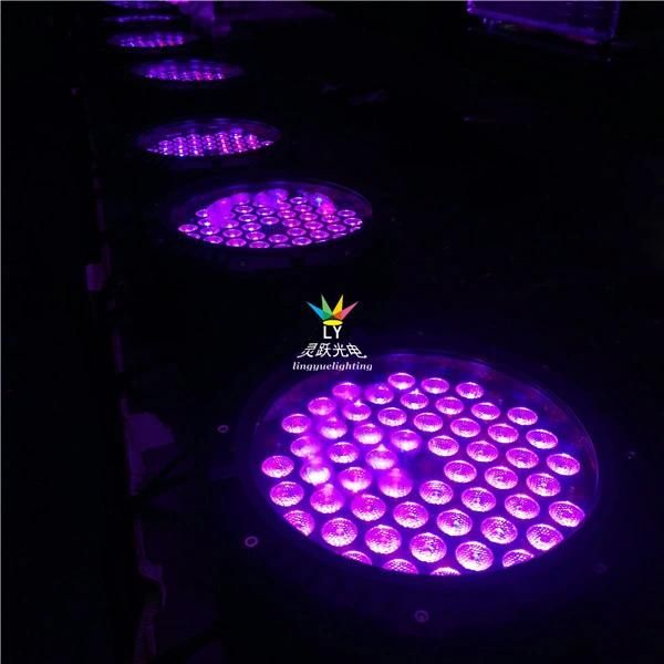 DMX Stage 54X3w LED RGB 3in1 PAR Can Light