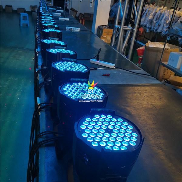 54X3w DMX RGB 3in1 LED PAR Can Light