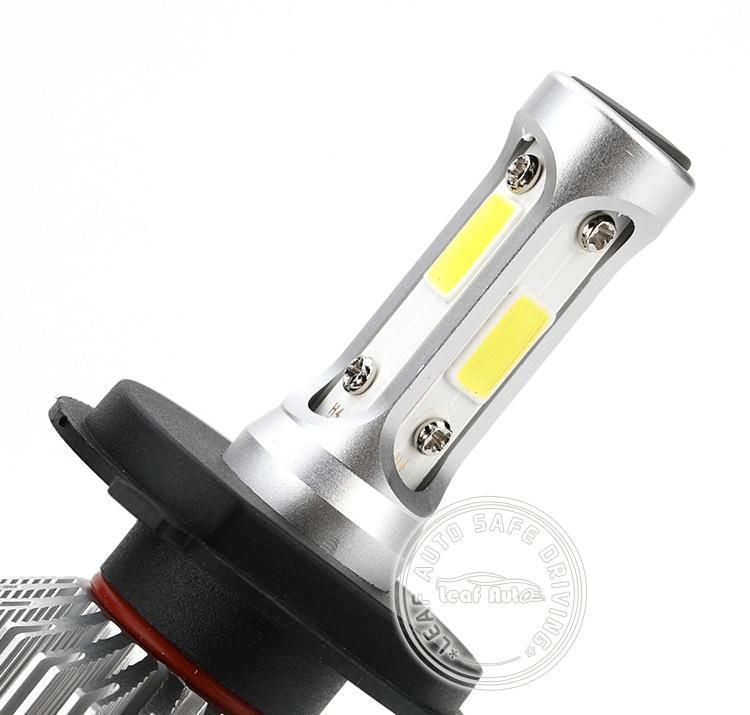 Focos LED S6 LED H1 H3 H7 H4 H13 H11 9004 880 9007 S2 Car Headlight Bulbs Luces LED S2 72W 8000lm Auto Headlight S2