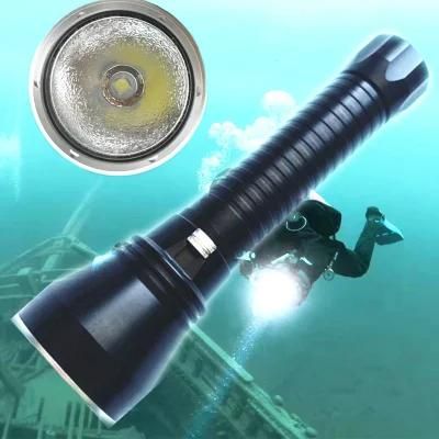 High Quality Waterproof Aluminum P70 Submersible Torch LED Diving Flashlight