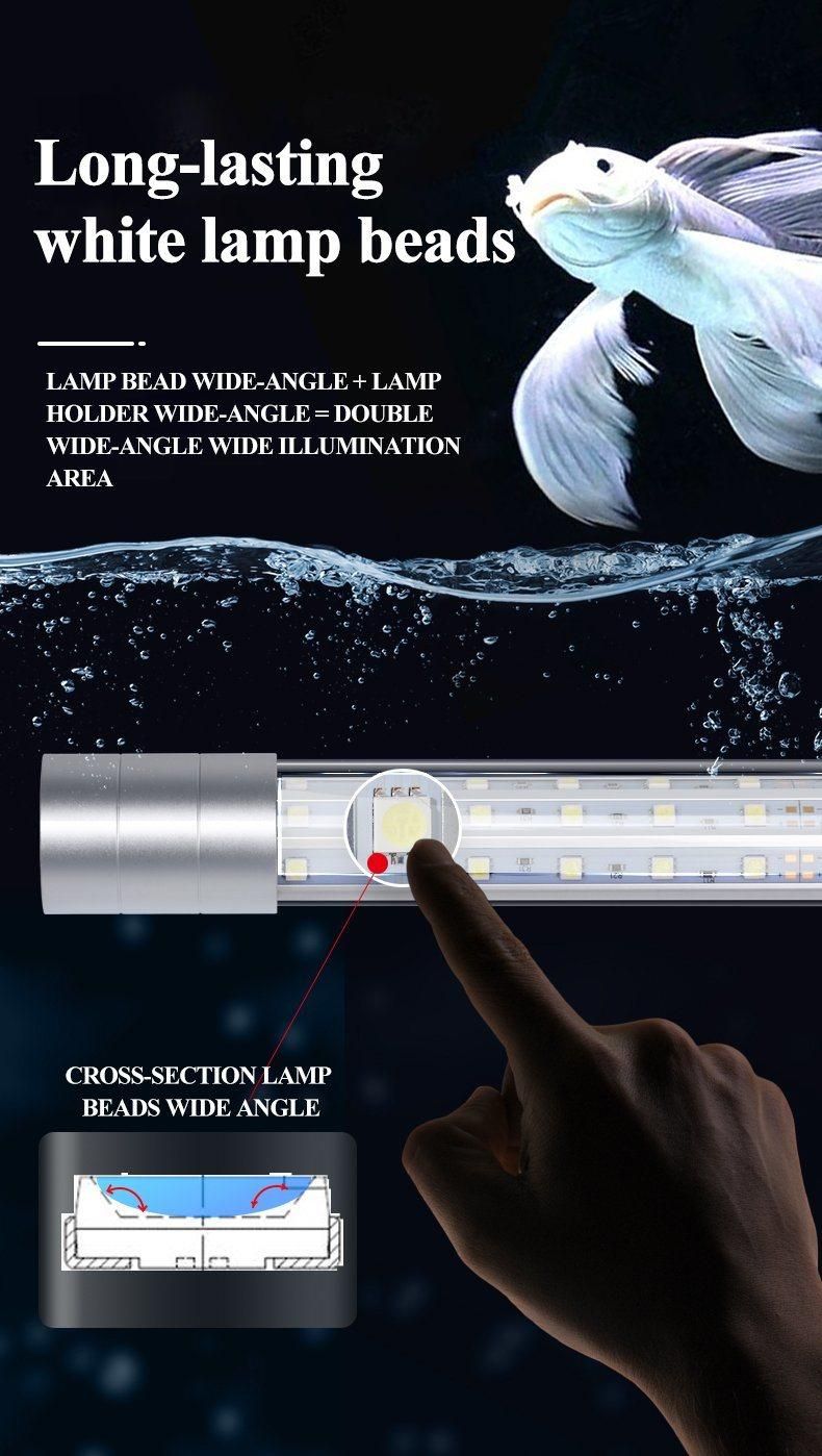 Yee Hot Sale LED Fish Tank Lamp Aquarium Decoration Accessories Light