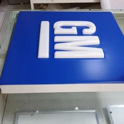 Advertising Business Acrylic Board Luminous Letter Billboard Illuminated Light Box Signs for Shop