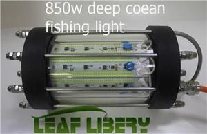 850W 200-240V Hot Sale Fishing Equipment Fishing Plier Green LED Fish Light for Squid Trout Salmon