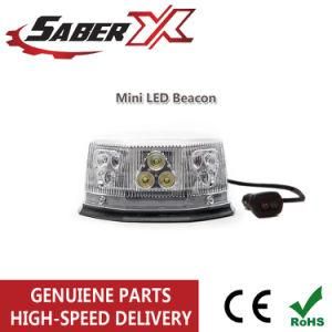 3W Mini LED Beacon Light for Police/Safety Car