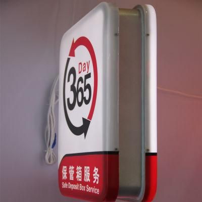 Acrylic Embossed LED Advertising Light Box Sign