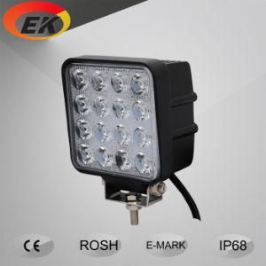 High Quality 5inch 12V 48W IP67 Waterproof 6000k Offroad LED Work Light Ek-1148