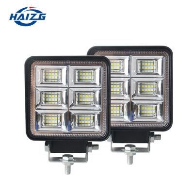 Haizg High Quality Waterproof IP67 Car LED Square Driving Work Light for Car Offroad