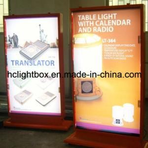 Standing Aluminum Frame Scrolling Light Box