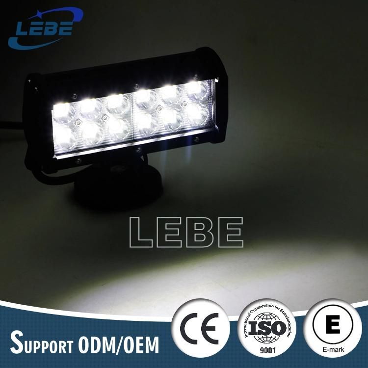 Jeep SUV ATV 36W LED Driving Roof Motorcycle IP67 Auto Offroad 4X4 LED Light Bar