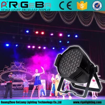 Stage Light DMX Control RGBW LED 54 3W PAR Light