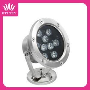9*1W Colorful LED Underwater Light for Music Fountain
