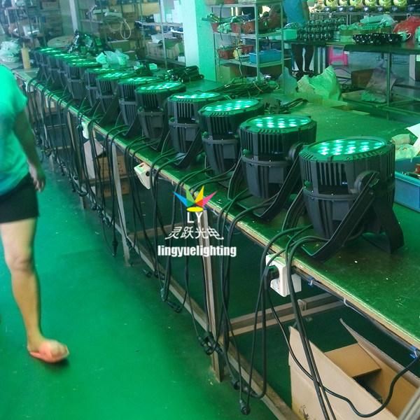 Outdoor Waterproof DMX Light 54X3w LED PAR Can