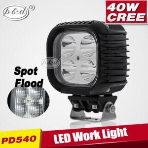 12V 5inch 40W CREE Offroad Car Jeep LED Work Light Headlight (PD540)