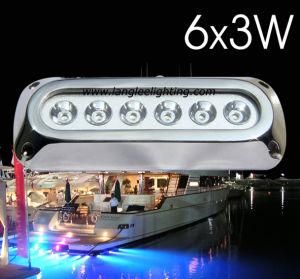 Underwater Boat LED Light (6x3W Bar)