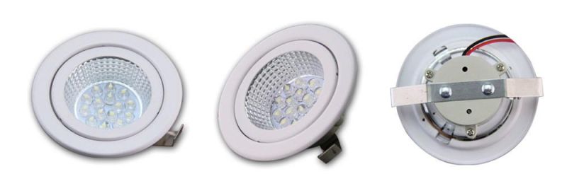 AC High Power 220V Flush Mount LED Cabinet Wardrobe Counter Cupboard Puck Lighting Metal Quality