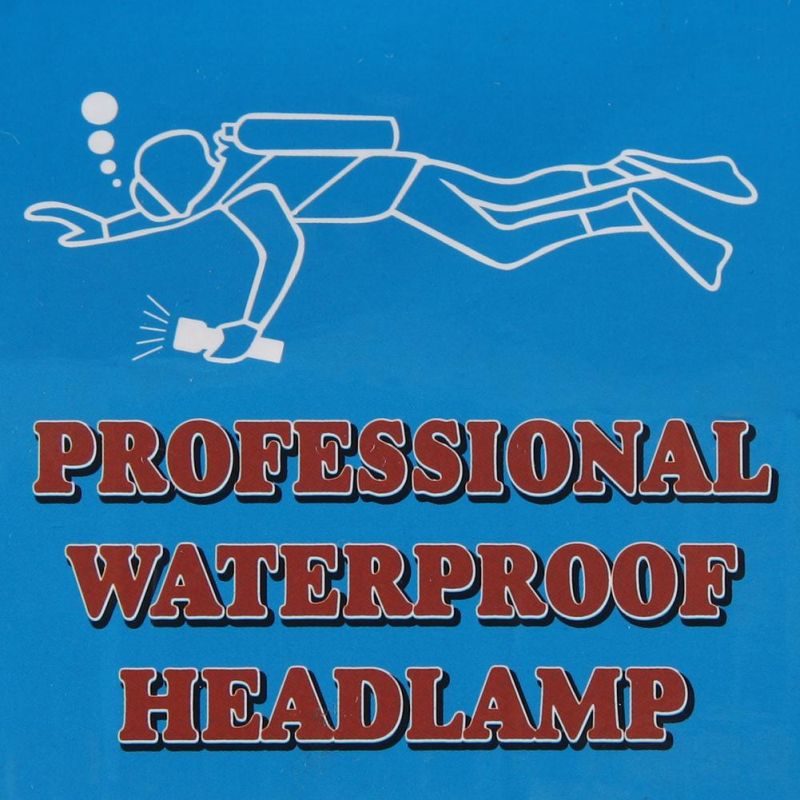 Yichen Professional Waterproof Diving LED Headlamp