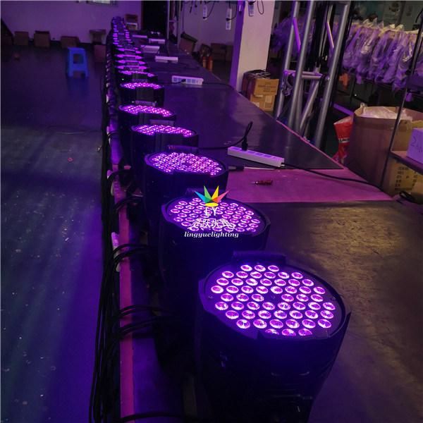 54X3w DMX RGB 3in1 LED PAR Can Light