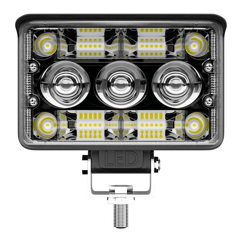Dxz 5 Inch LED Headlight Beam Work Light with DRL Parking Light for Truck SUV ATV 4WD Spotlight and Floodlight Combination