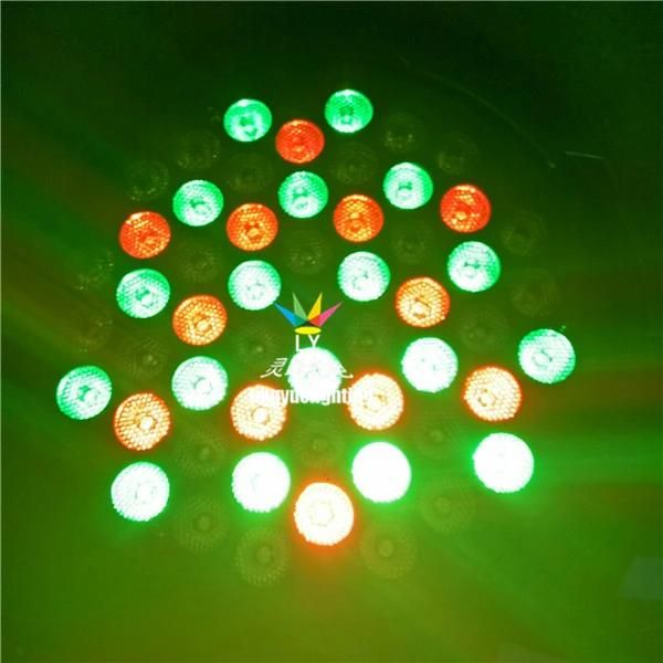 54PCS RGBW 3W LED PAR Can Disco DJ Lights