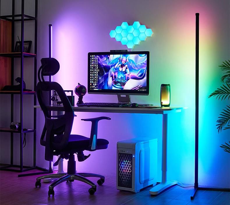 LED Corner Floor Light Color Changing with RGB Multicolored Lights