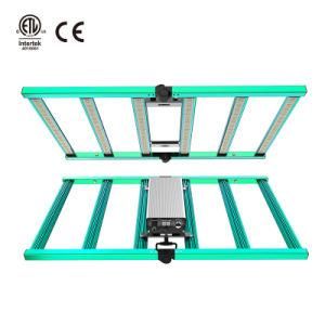 Dimmable 600W 800wsamsung LED Grow Light Foldable with 0-10V Folding Grow Light Rack Full Spectrum Fluence Spydr Style 1000 Watt