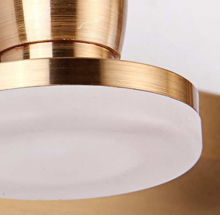 New American Mirror Headlights LED3 Head Wall Lamp Bathroom Bathroom Lamp (WH-MR-25)