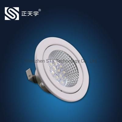 Factory Manufacturing Flush Mount Professional AC 220V LED Puck Cabinet Light for Furniture/Counter
