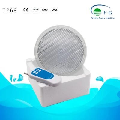 IP68 AC12V PAR56 Thicker Glass 35W 207PC 2835SMD RGB Remote Controlled LED Underwater Swimming Pool Lighting