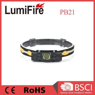 Aluminum Micro USB Rechargeble High Power LED Headlamp