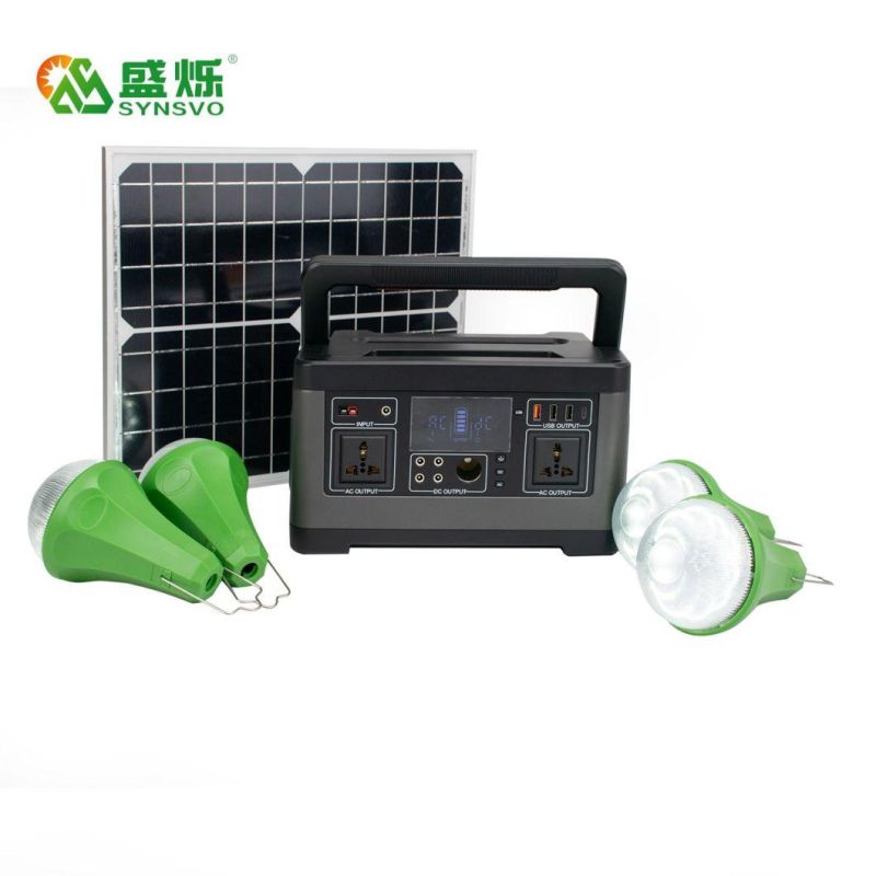Globalsunrise 140400mAh Solar Portable Energy Storage System for Emergency