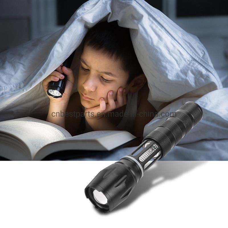 Wholesale Quality Household Suction Mosquito Killer Torch Light Outdoor Portable Camping Torch Lamp Portable Rechargeable Zoomable LED Flashlight