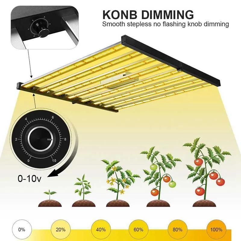 Greenhouse Grow Lights 660W Full Spectrum White Color IP65 for Farm Vegetables
