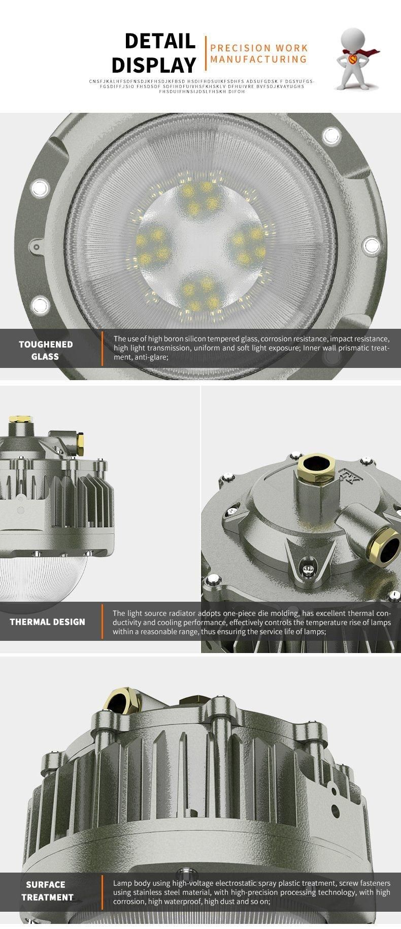 Ex dB Iic T6 Explosion Proof Light Watter Proof IP66 High Efficiency with Atex