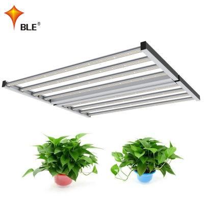 Customized Full Spectrum Hydroponic Greenhouse 4/6/8 Bars 480W 660W 880W LED Grow Light for Indoor Plants