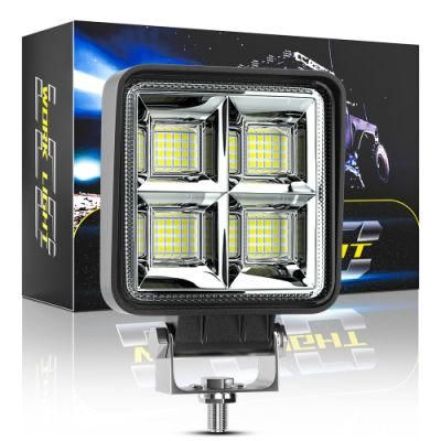 Dxz LED Work Light 4 Inch 64SMD 12V 24V LED Spot Flood Beam Car Light for Truck Tractor 4X4 Offroad Boat