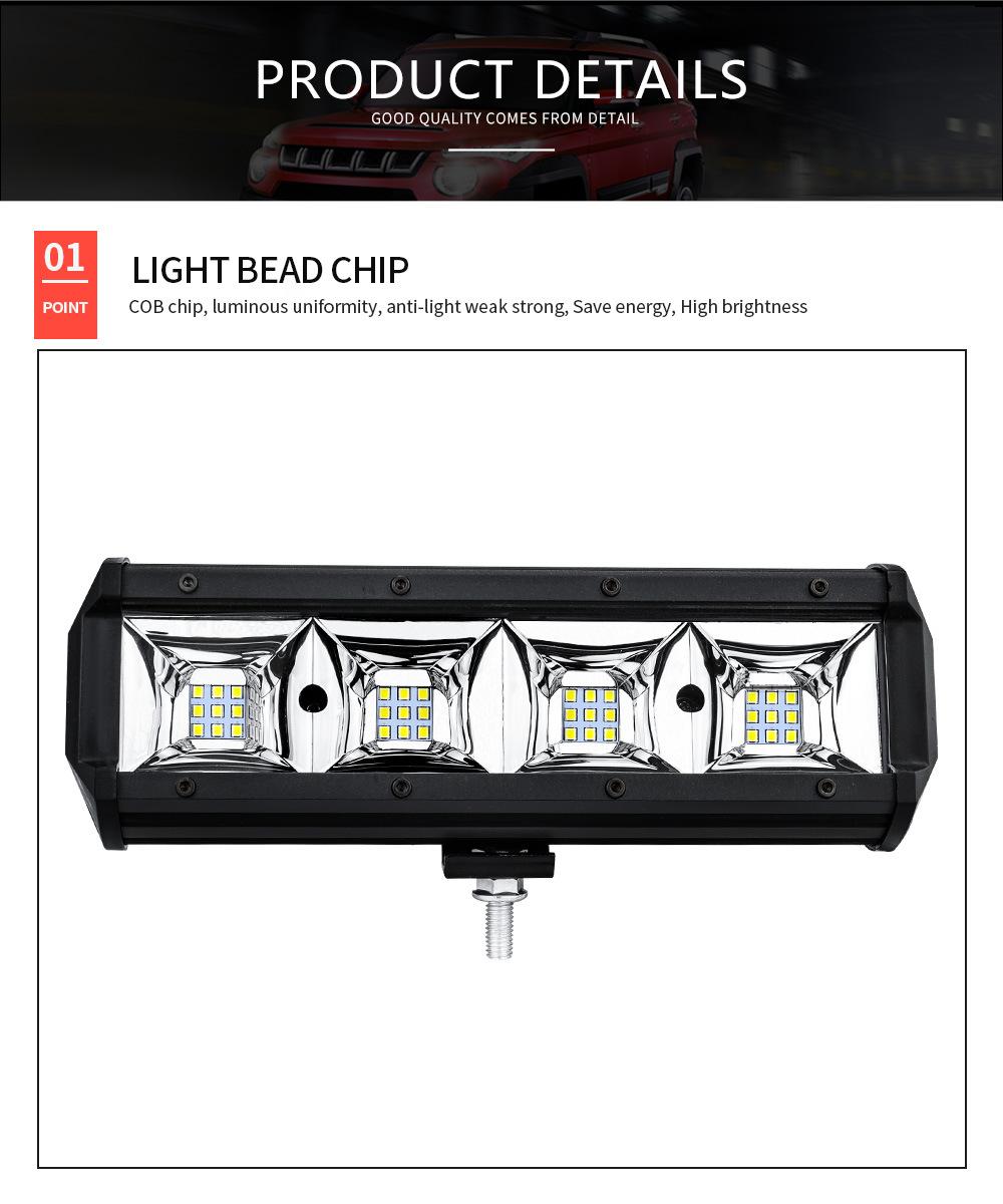Dxz 9inch 36LED 108W LED Light Bar Tractor Boat off Road 4WD 4X4 Truck SUV ATV