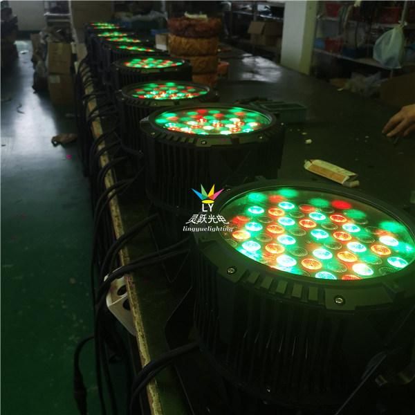 Outdoor Waterproof DMX RGBW LED PAR 64 Light 54X3w IP65