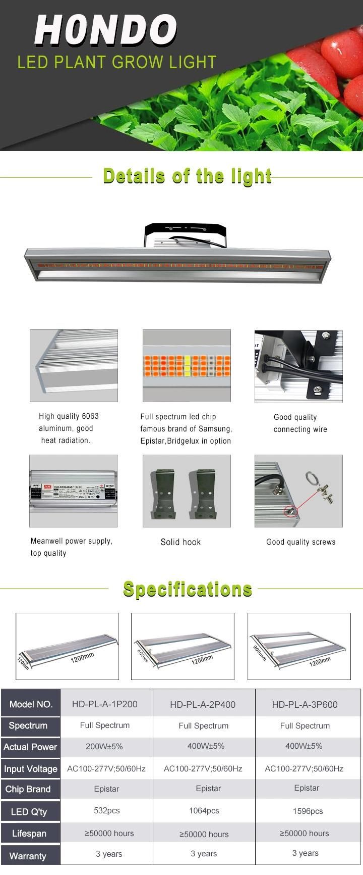 Manufacturer of Full Spectrum Waterproof IP54 LED Plant Grow Light