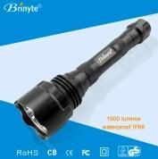 S48 1300 Lumens CREE Q5*5 White Light Bright LED Flashlight