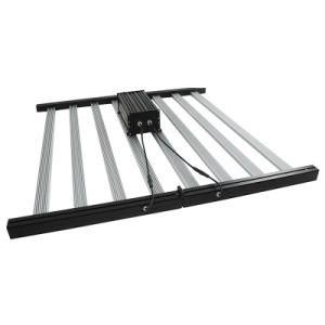 Hydroponic Full Spectrum Waterproof IP54 Lm301h LED Grow Light Bar with 180 Degrees Foldable