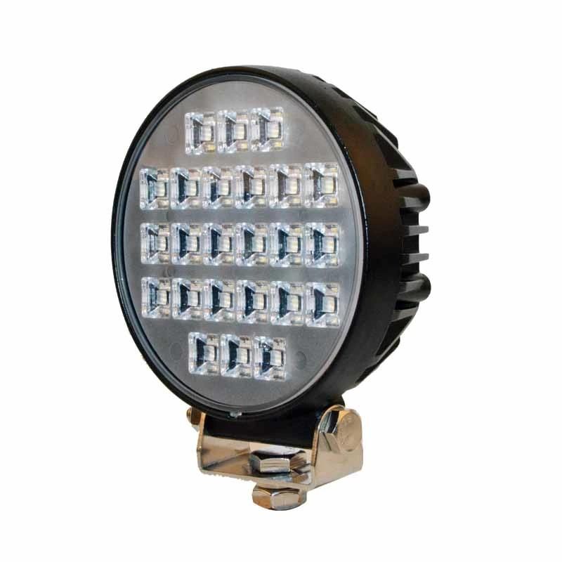 Auto Lights 4.5inch 24W Round LED Tractor Working Lamps IP68 Waterproof