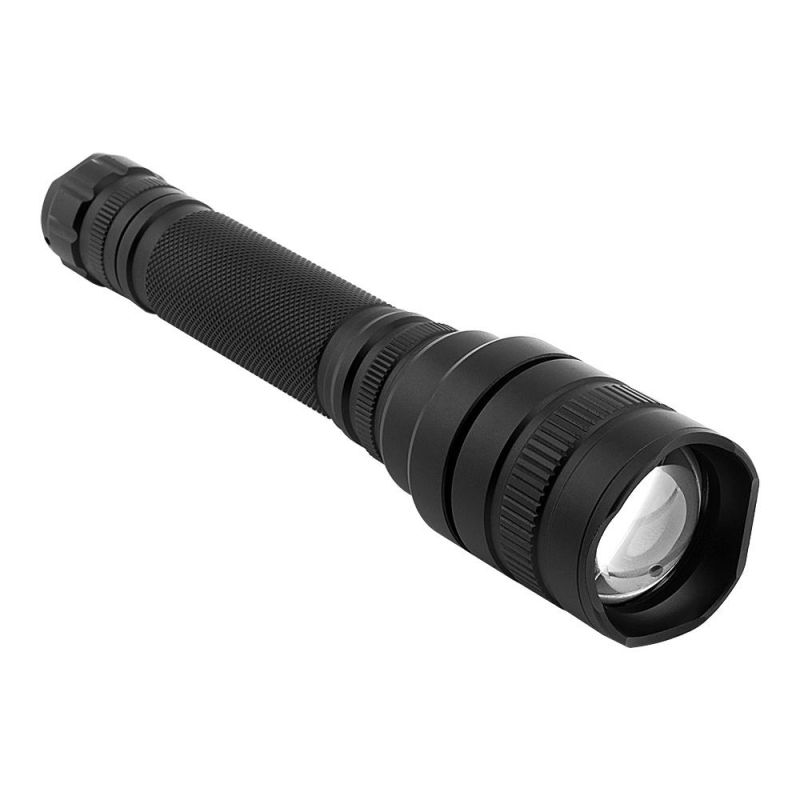 High Power Rechargeable Battery Xhp50 LED Flashlight