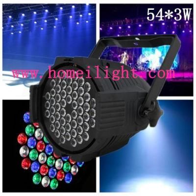 High Power 54*3W Waterproof PAR Lamp for Stage Disco