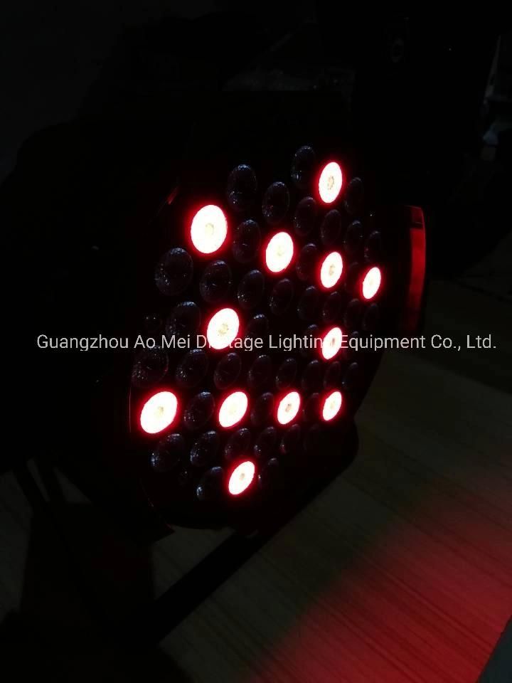 RGBW Mixing 54PCS 3W LED PAR Lights Wedding Stage Lighting